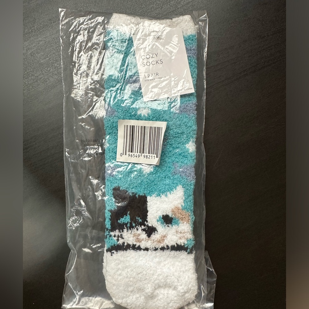 fuzzy socks